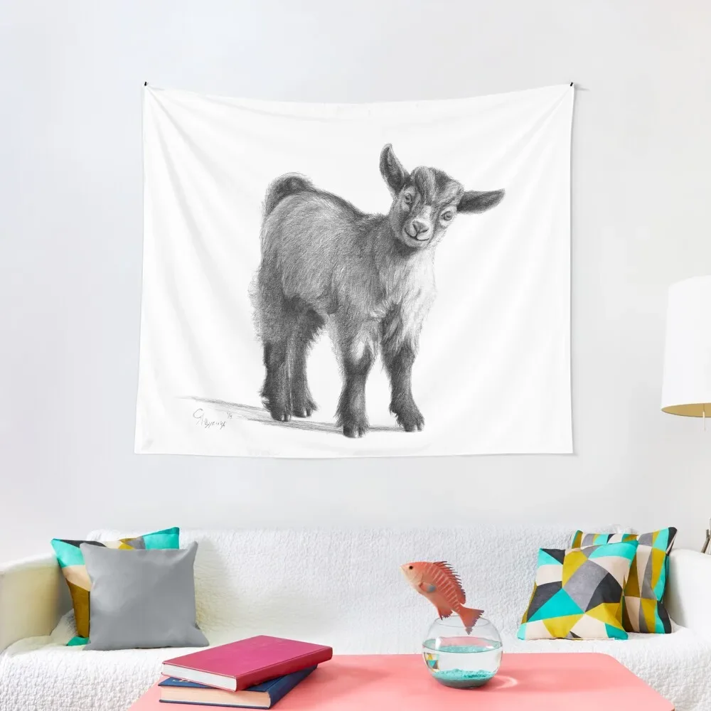 

Goat Baby G097 Tapestry Decor For Bedroom Home Decor Aesthetic Decoration Room Tapestry