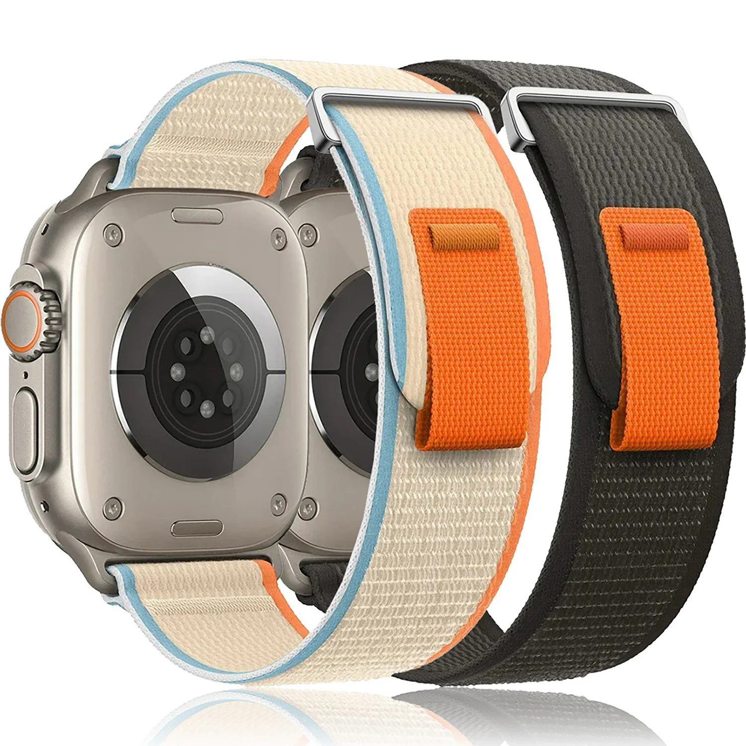 애플 워치 스트랩용 루프 밴드, 울트라 울트라 2, 49mm, 44mm, 40mm, 45mm, 41mm, 42mm, 38mm, 스포츠 팔찌, iWatch 시리즈 9, 8, 7, 6, 5, 3, 2 se