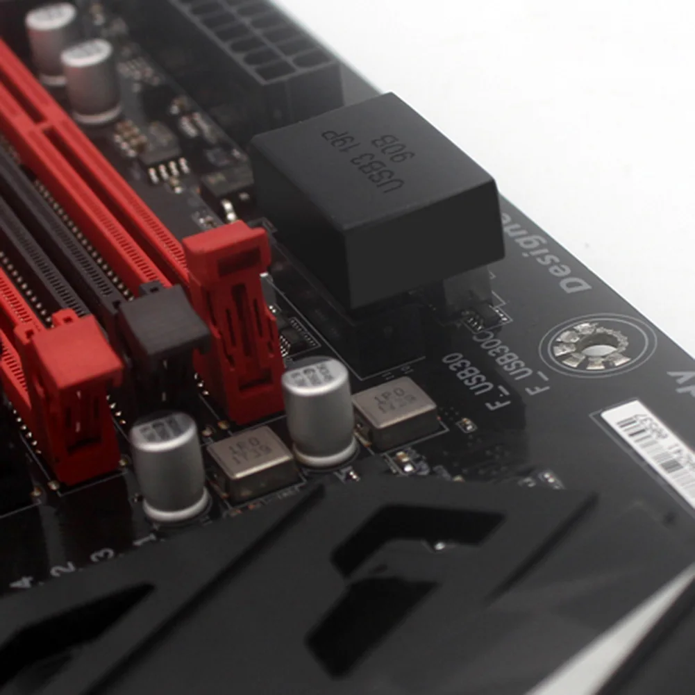 Portable Connector Compatibility Computer Motherboard ABS Metal Header Adapter USB 3.0 19/20 Pin Desktop Motherboard Accessories