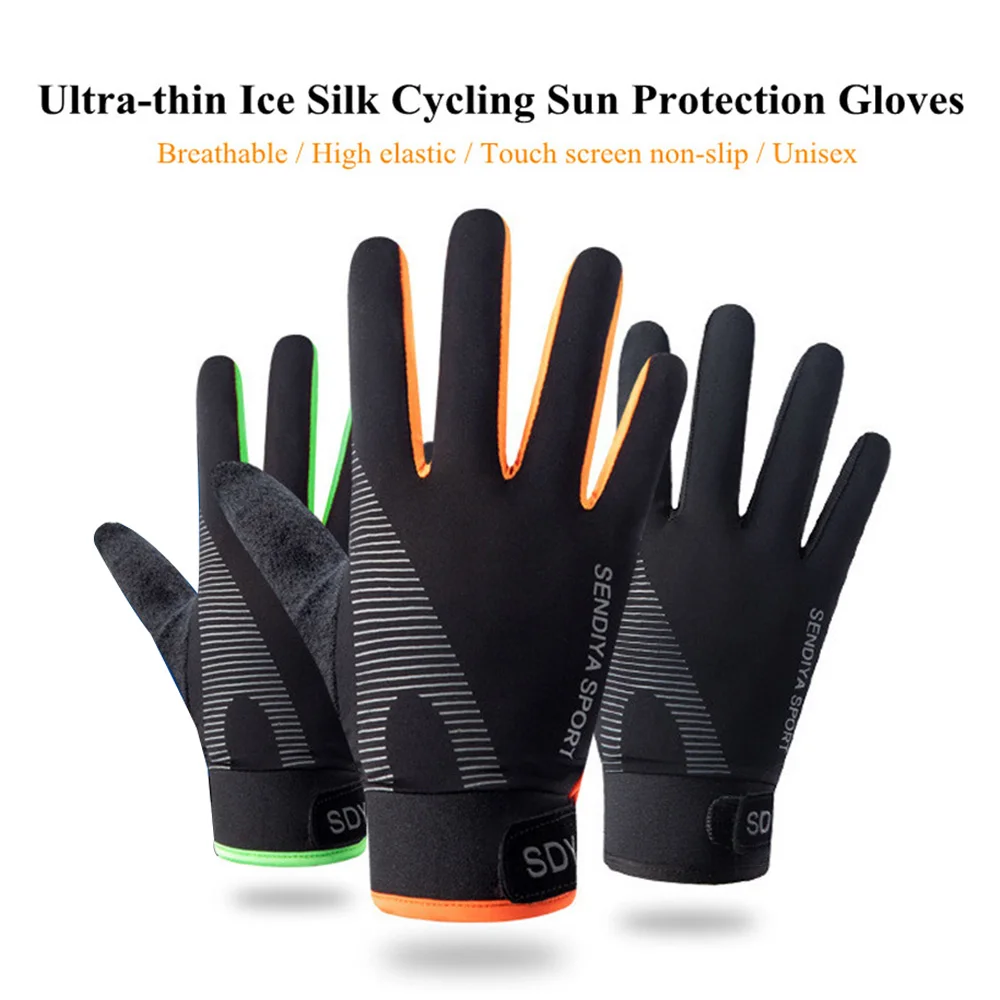 Cycling Gloves Full Finger Touch Screen Gloves Women Men