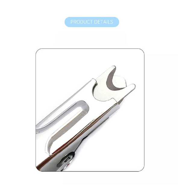 Grooming Cat Dog Stainless Steel Nail Clippers with Cross-Blade Design Precision Safe Clean Paw Care Animal Claws Scissor Cut 4
