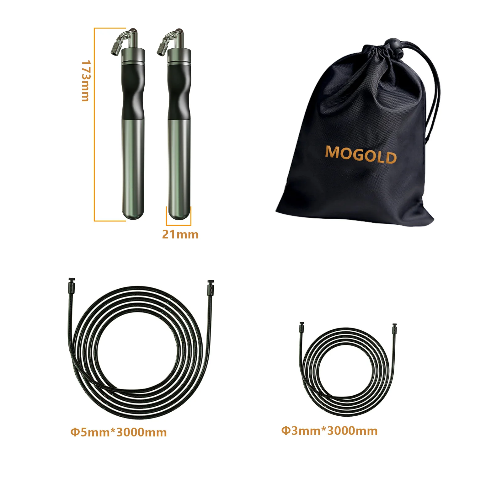 Adjustable Fitness Jump Rope 4