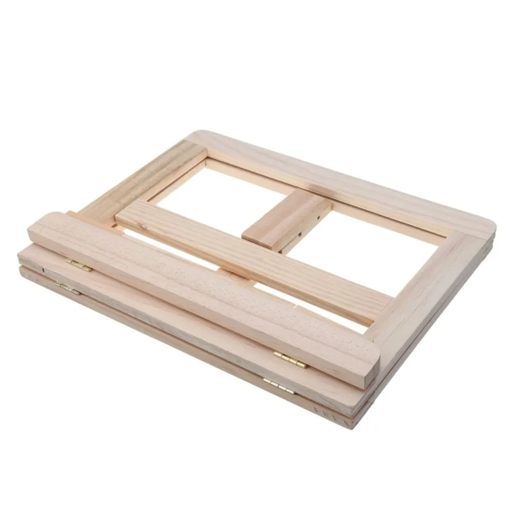 노트북 스탠드 조정 가능한 나무 북엔드 스탠드 휴대용 실용 책꽂이 성인용 튼튼한 접이식 책꽂이