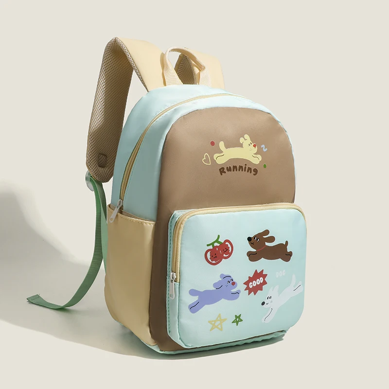 thumbnail image 1 of JIOMAY-Bolso escolar de gran capacidad con dibujos animados para niñas, mochila para hornear con forma de cachorro, bolsa de viaje, bolsa de almacenamiento, bolsos para mujer para volver a la escuela, 1 of 5