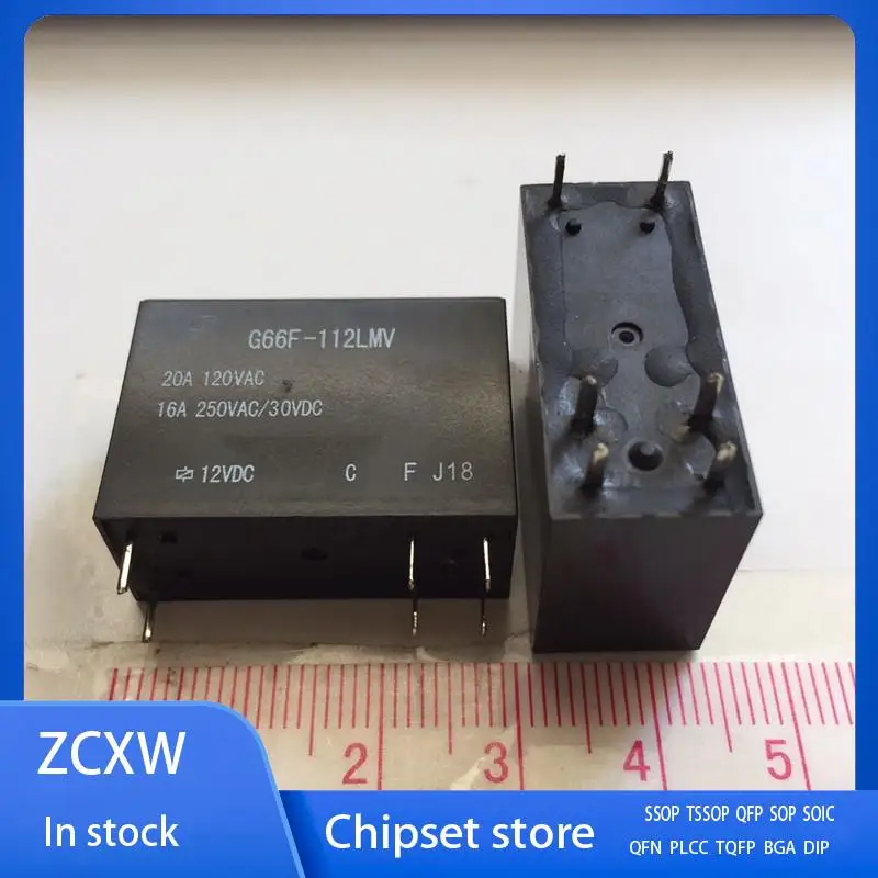 

5Pcs/Lot New G66F-112LWV 6 Relay