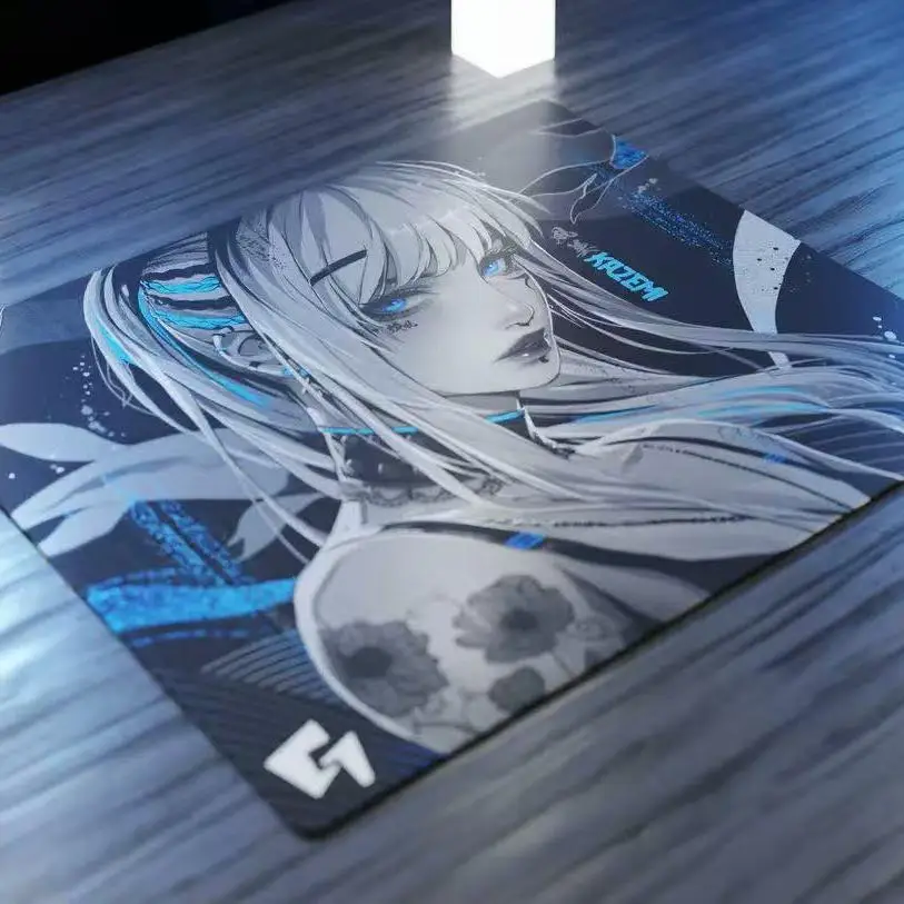 GLSSWRKS Akari Kamzei Hana glass pads e-sports FPS tempered