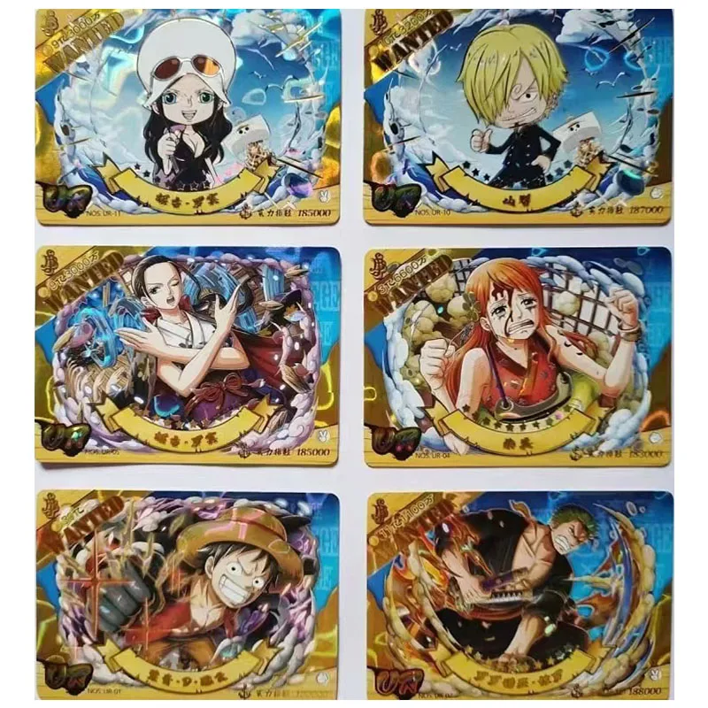 

Anime ONE PIECE Rare CP UR SSR Reflections Flashcards Robin Sanji Nami Zoro Toys for boys Collectible Cards Birthday Gifts