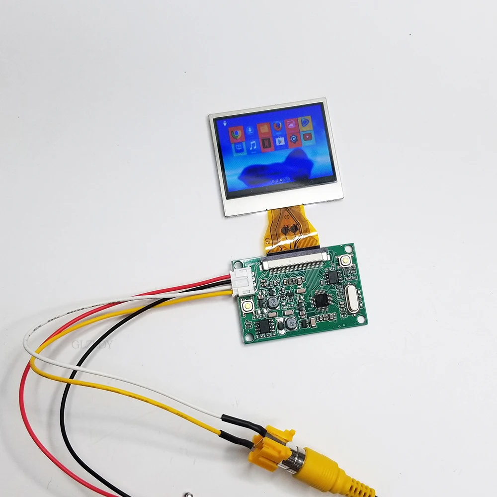 2 inch LCD display module kit NTSC/PAL auto 640*240 4:3 With RCA in For CCTV Household Appliances brightness adjust image flip lcd screen display