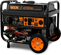 120V/240V Portable Generator with Electric Start Transfer Switch Ready, 4750-Watt, CARB Compliant 1