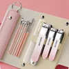 "Travel-Friendly" 10-Piece Professional Nail Clippers Set Stainless Steel Manicure & Pedicure Kit With Ear Digging Spoon Groomin 1