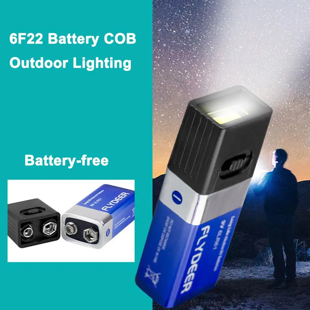Portable 9V Battery Outdoor Work Light