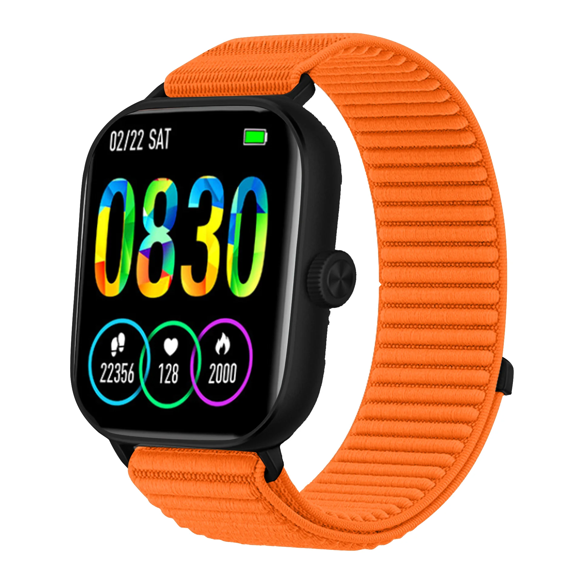 Breathable Nylon Loop Watch Strap - Simple Style