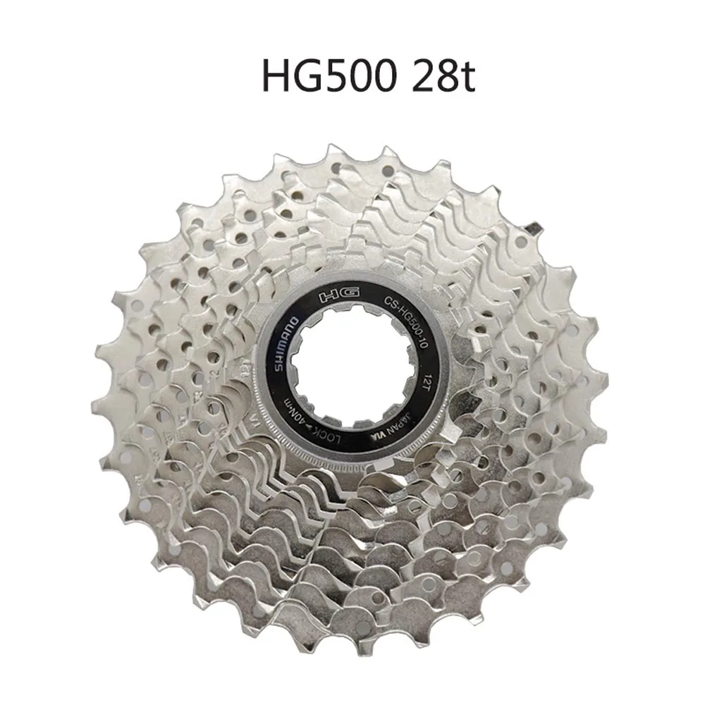 Shimano CS HG500 10 speed Road Bicycle Cassette Sprocket For 10s 10v Road Drivetrains 12-28T 11-25/32T/34T Freewheel Bicycle sprocket gear bicycle cassette bike freewheel bike sprocket