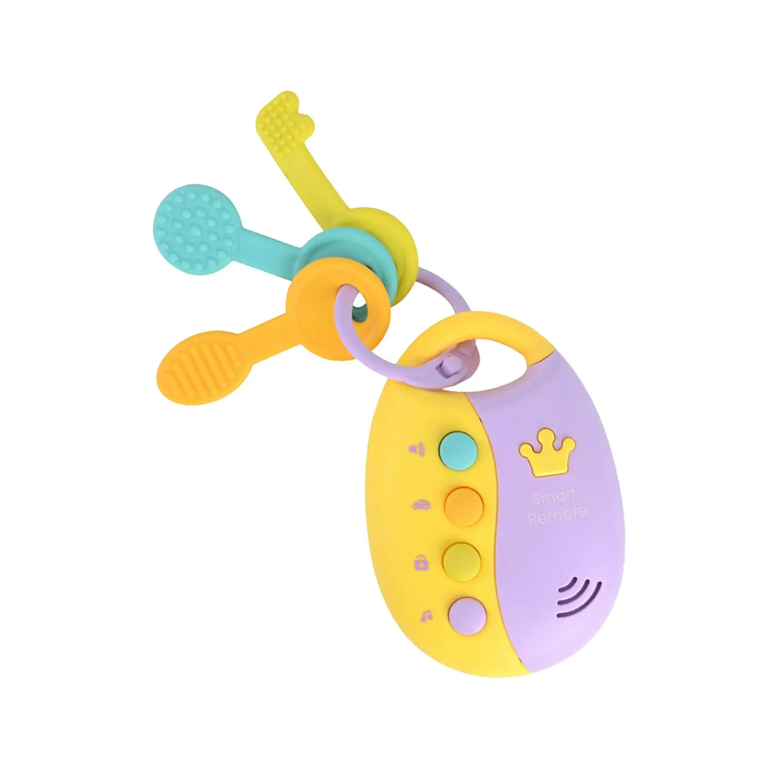 Remote Key Toy Compact Size Fine Motor Skills for Baby Kids Holiday Present