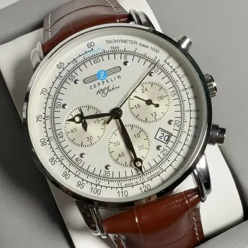 Zeppelin Airship Automatic Mens Watch Retro Business Commemorative Gift Fashion Leisure Timepiece Case New Watch - Image 2