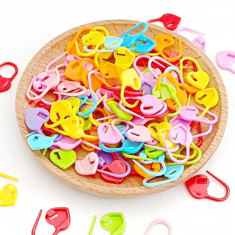 Knitting Stitch Counter Crochet Locking Stitch Markers Pin Hook Needle  1000pcs