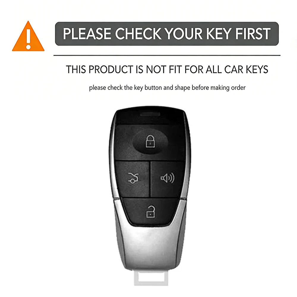 Enhanced Silicone Car Key Case Cover - Fob Holder Accessories