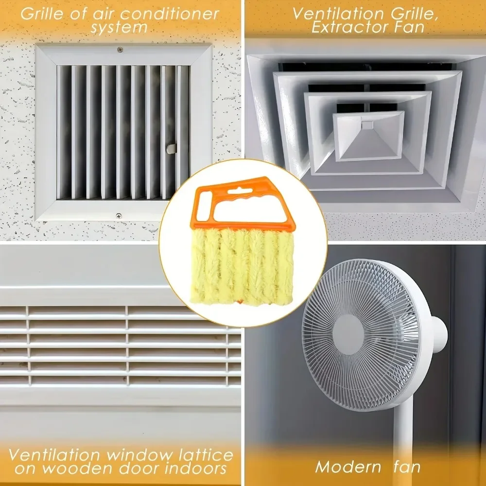 Microfiber Window and Venetian Blind Cleaning Brush