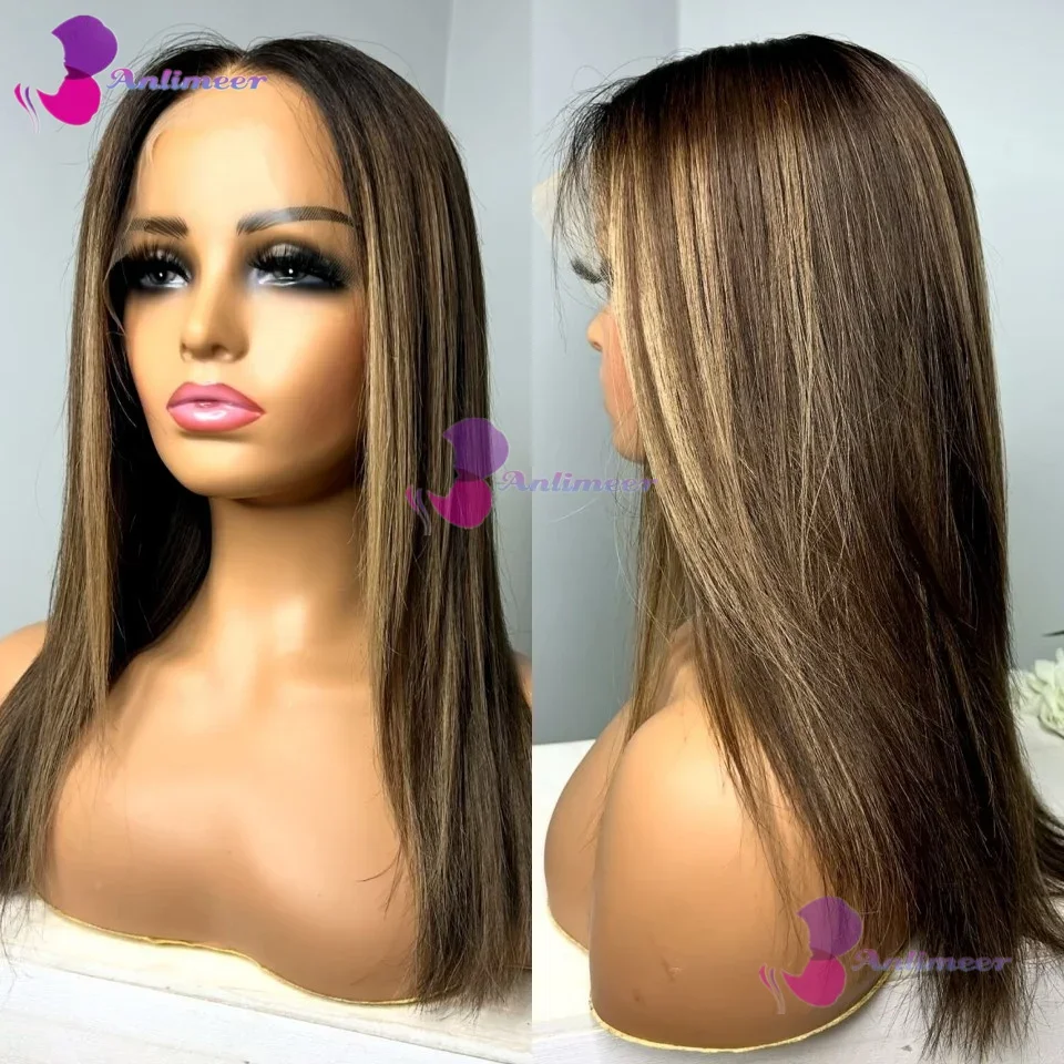 Honey Blonde Transparent Lace Wig