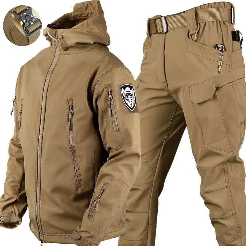 Khaki Suit X7