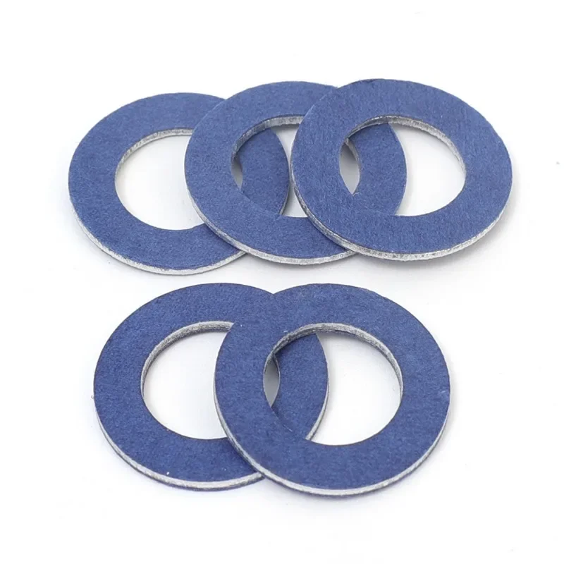 Oil Drain Plug Gaskets Seal Washer Oil Pan Ring 1-20Pcs #90430-12031 For Toyota Camry Corolla Auto Parts