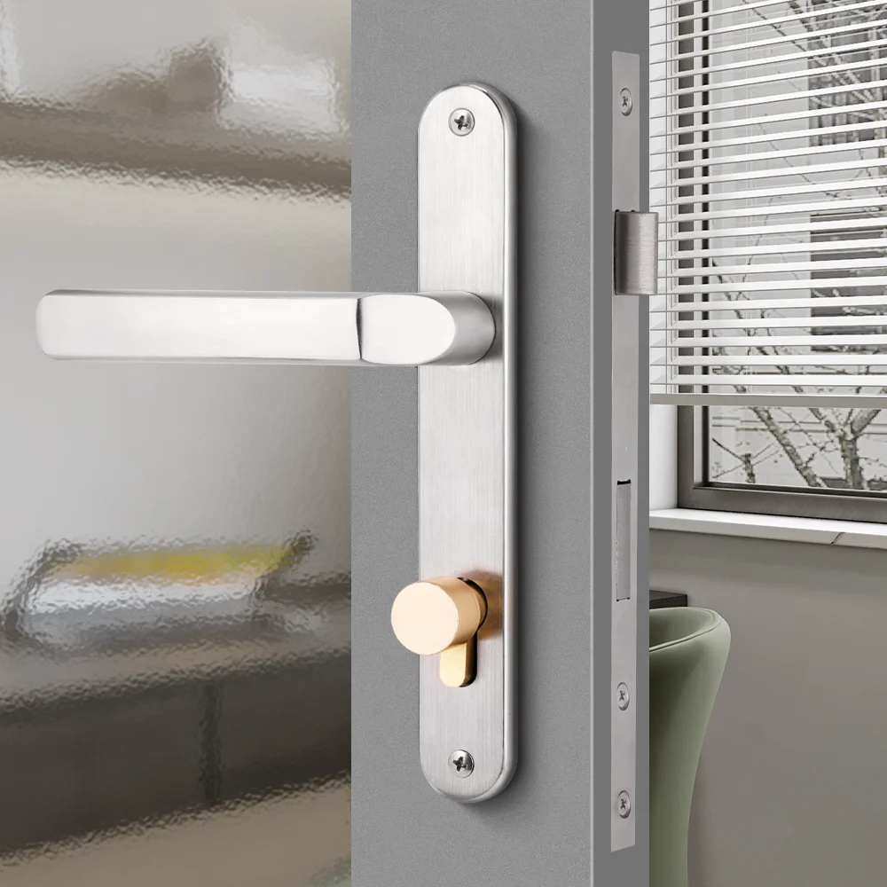 Door Handle Lock Balcony Door Handle House Apartment Hotel Bedroom Household Room Door lock