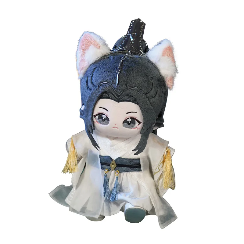 Officially Licensed Omodoki The Husky and His White Cat Shizun/Er Ha He Ta De Bai Mao Shi Zun 20cm Doll Chu Wan Ning/Mo Ran anime doll