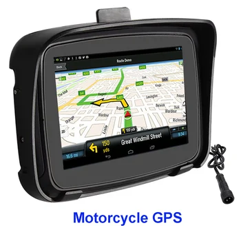 Navigazione GPS per auto moto Supporto Wireless Apple Carplay Android Auto CarPlay Schermo GPS per moto Monitor impermeabile IPX7
