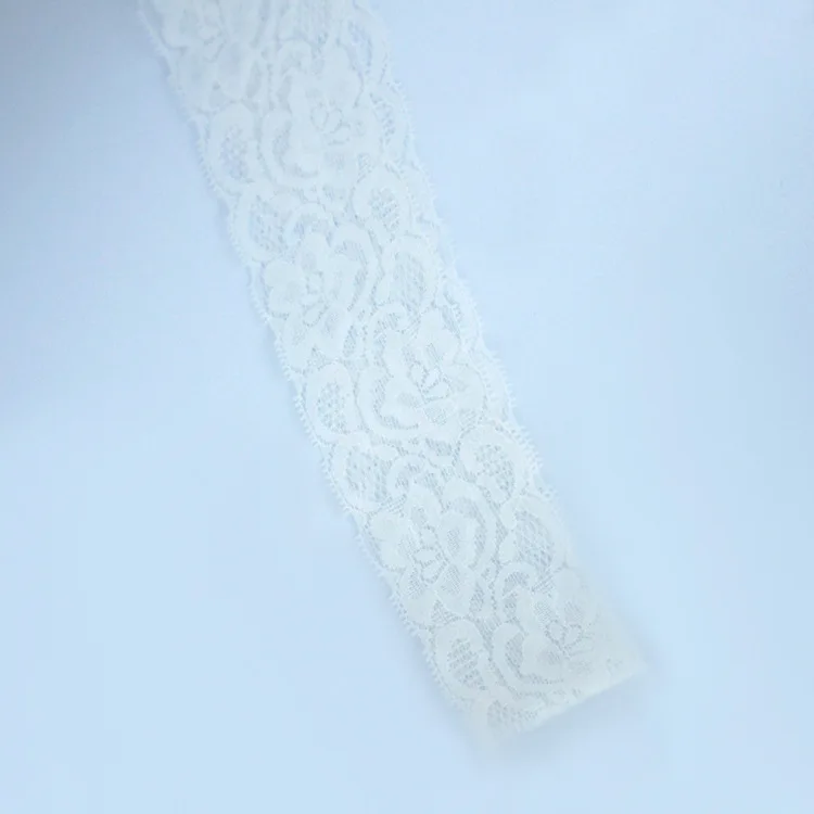 One Meter 5cm Width Stretchy Elastic Lace Ribbon DIY Handmade Crafts Lace Tape Sewing Fabric lace ribbon,lace fabric,lace sewing supplies,lace sewing accessories,lace accessories,lace garment accessories,lace decoration