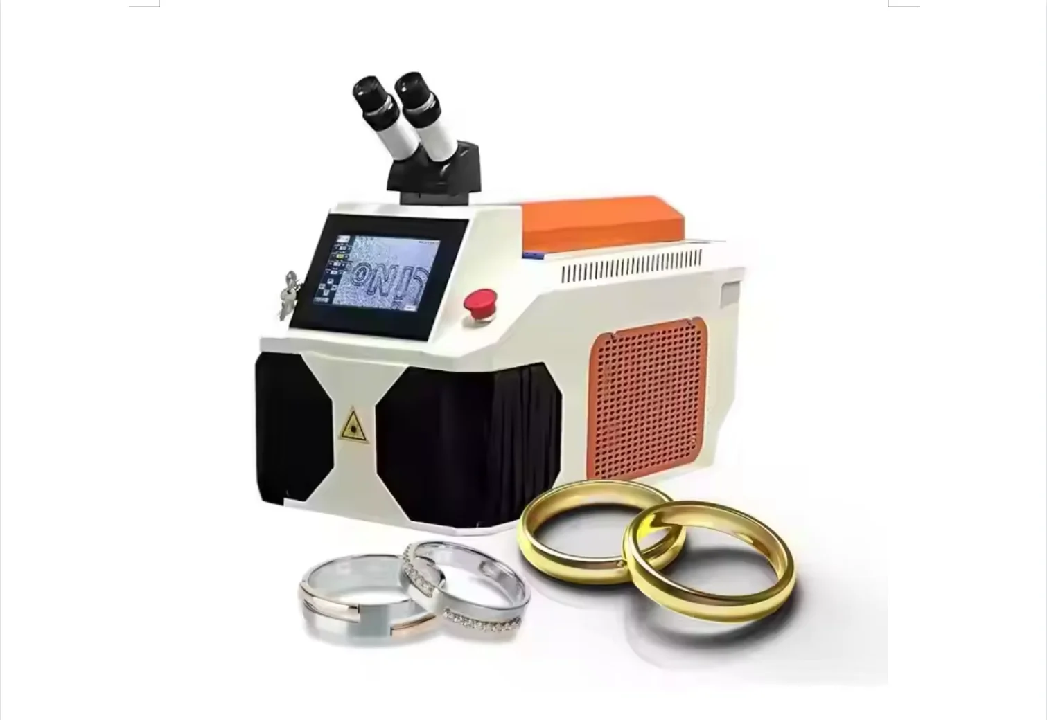 Portable Desktop Silver Gold YAG Pulse 200W Mini CCD Jewelry Welding Fiber Laser Welder Machine 3