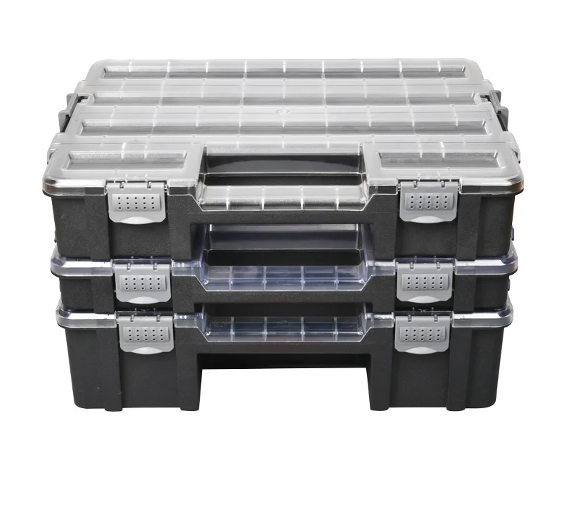 Tool Box Organizer Sets Large Capacity Hardware Parts Storage Box Removable  Compartment Tool Case Screw Nuts Storage Container - AliExpress