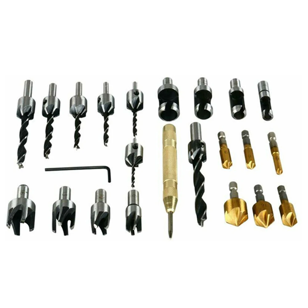 

Home Decoration Woodworking Drills Drill Bit Set Plywood Wood Plug Cutter Drilling Tool Fiberboard High Hardness