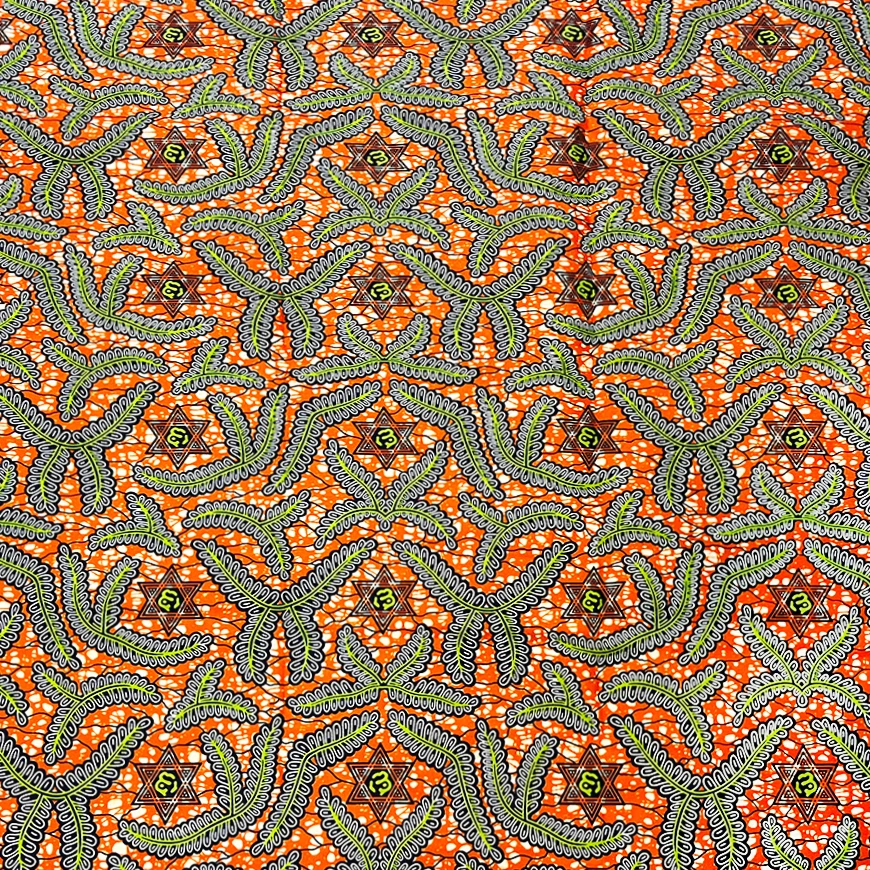 African Ankara Wax Fabric 6yards Africaine Africain Wax Soft polyester Material For sewing