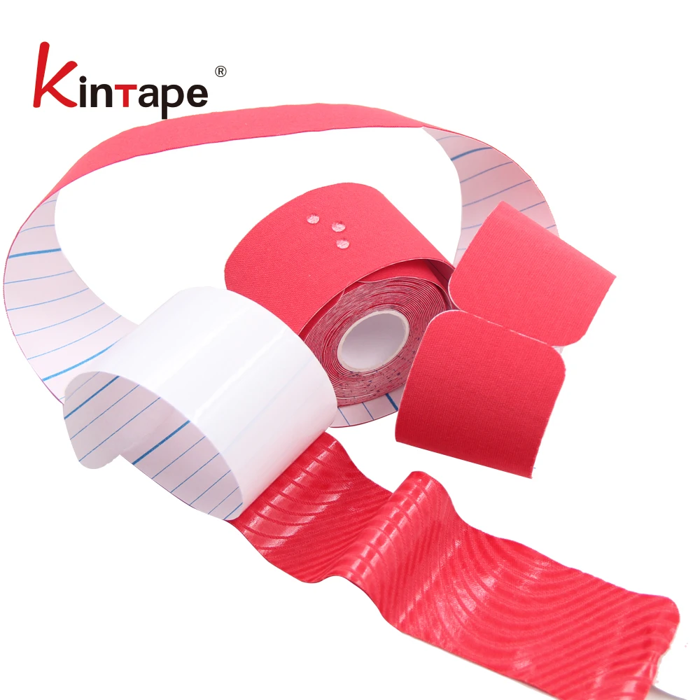 [DL Bulk Price] Pre Cut I Strips Kintape-in Roll 5cm x 25cm 20 pieces Pre Cut Kinesiology tape for Musle I Patch