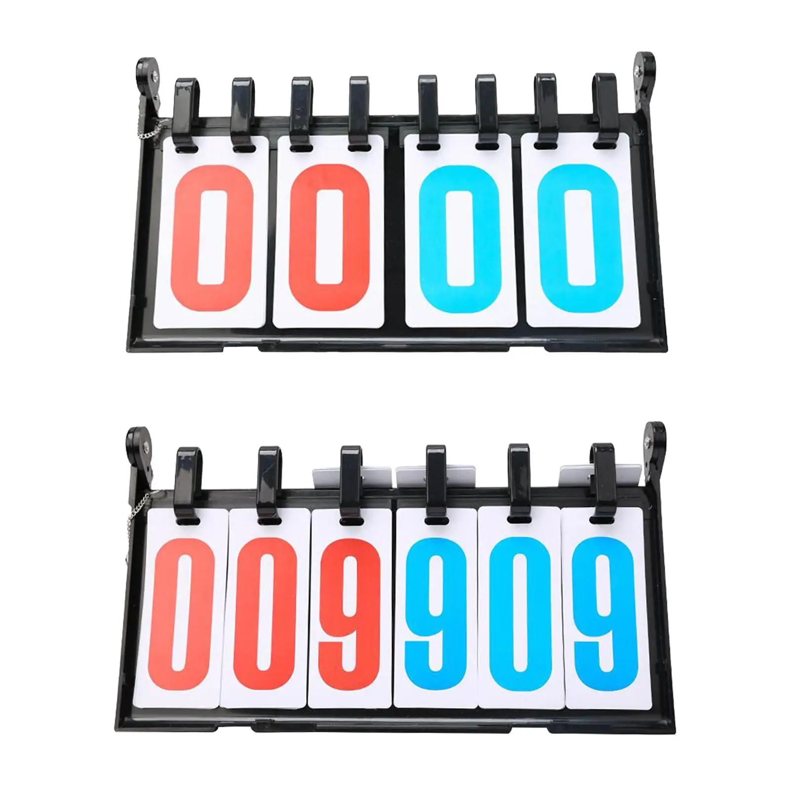 

Tabletop Scoreboard Flip Score Keeper Ping Pong Scorekeeper for Baseball Volleyball Competition Games Indoor Outdoor Sports