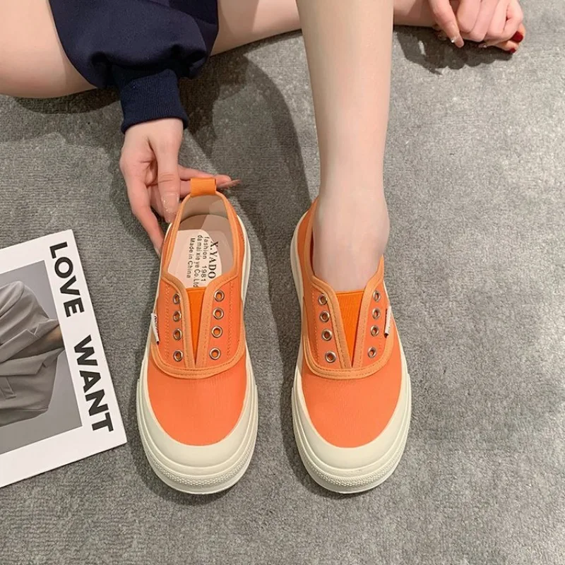 Women Shoes Women Light Thin Canvas Shoes Comfortable Soft Anti Slip Flat Shoes Outdoor Street Walking Sports Casual New Fashion Casual Shoes Women Sneakers Women Flats