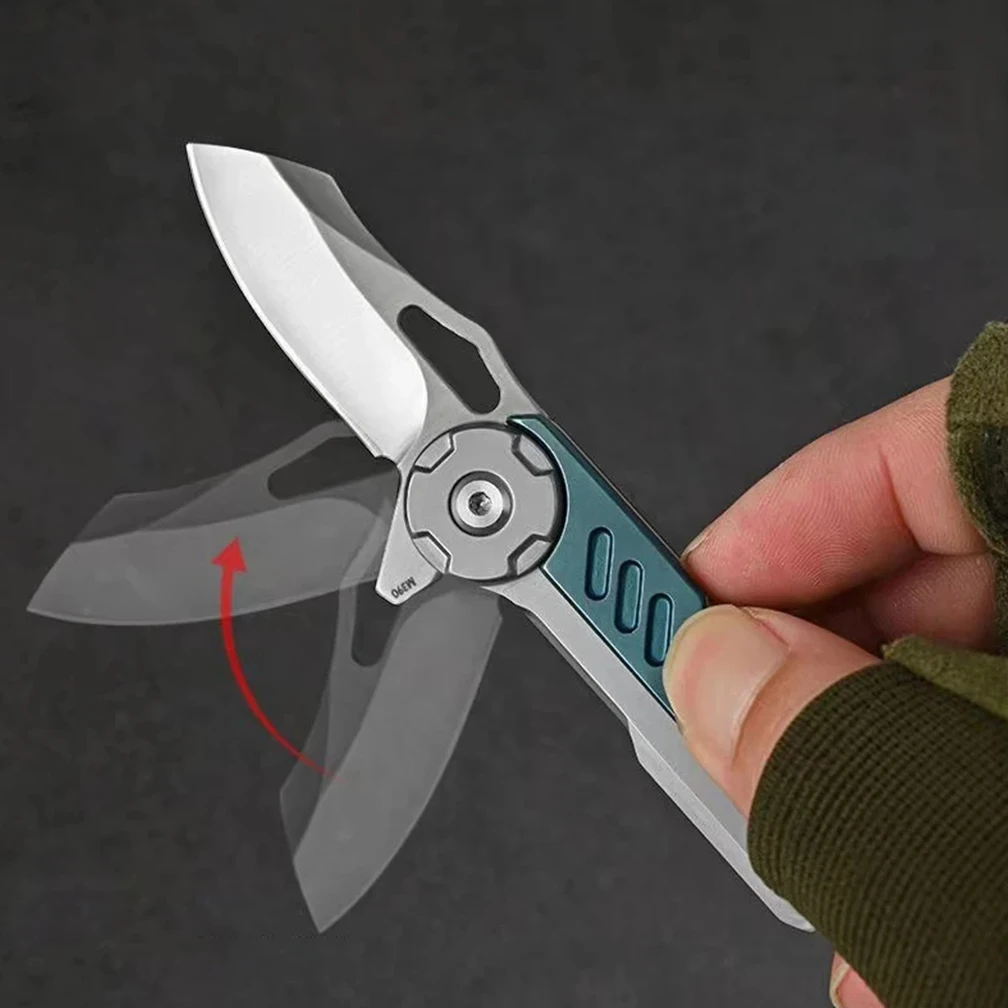 Utility Knife Folding Knife Folding Utility Knife Pocket M390 Folding Portable Knife High Hardness Handle EDC Indoor Outdoor Hunting Equipment Art Utility Knife Tools
