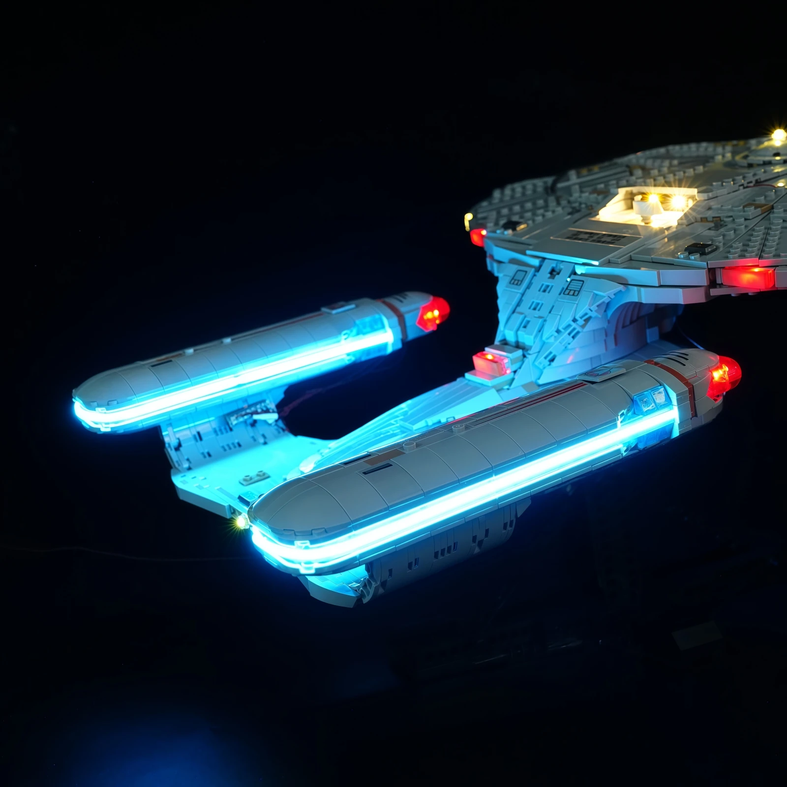 레고 10356 스타 트렉: U.S.S.용 MAXCXT 5V LED 조명 엔터프라이즈 NCC-17 DIY 장식 램프에는 빌딩 블록 세트가 포함되어 있지 않습니다.