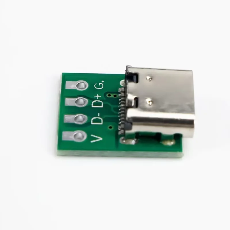 TYPE-C USB 3.1 Type-C 커넥터 테스트 PCB 보드 플레이트 어댑터 소켓(데이터 라인 와이어 케이블 전송용)