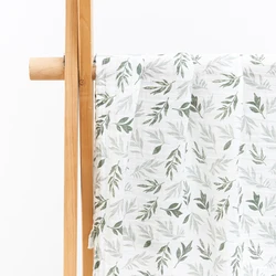 Luxurious Muslin Cotton Baby Swaddle Blanket - Soft and Stylish Newborn Wrap (S153)