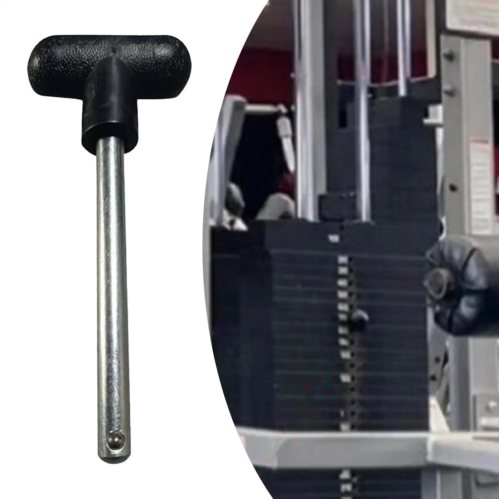 

Weight Stack Pin Portable Multipurpose T Handle Universal Weight Machine Pin