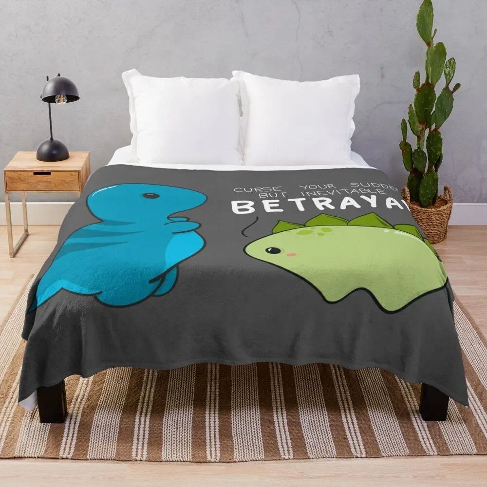 

Curse your sudden but inevitable betrayal Throw Blanket Giant Sofa Stuffeds Warm wednesday Shaggy Blankets