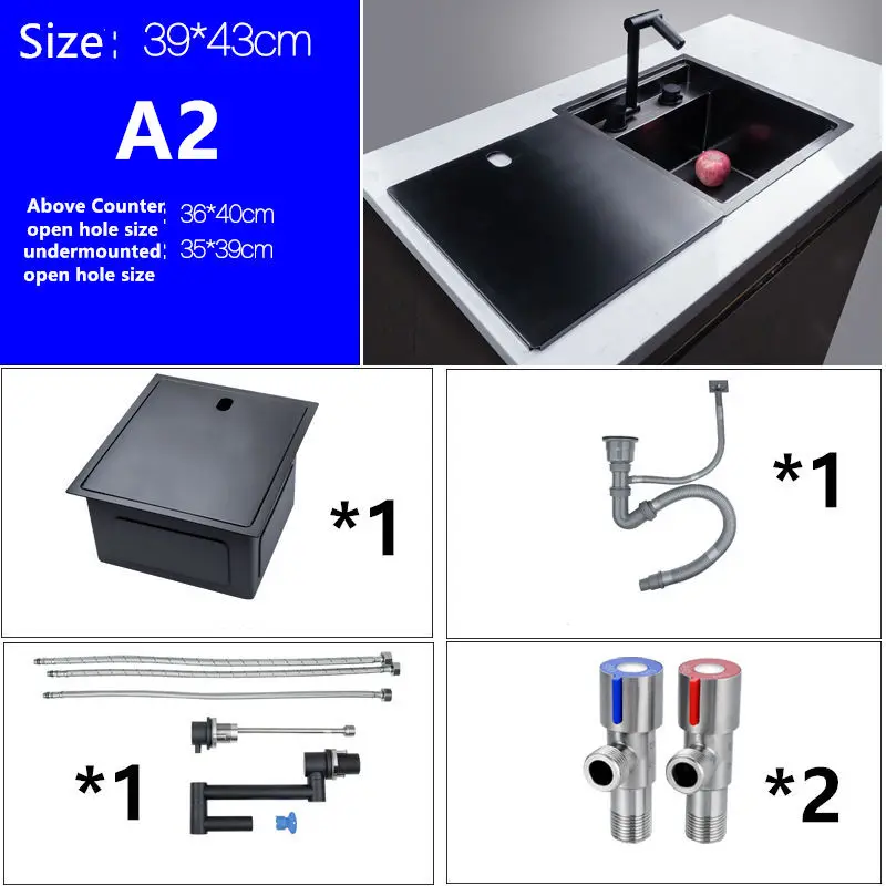 Versteckte Einbauspüle Mit Abdeckung - Edelstahl Barspüle 35x45cm