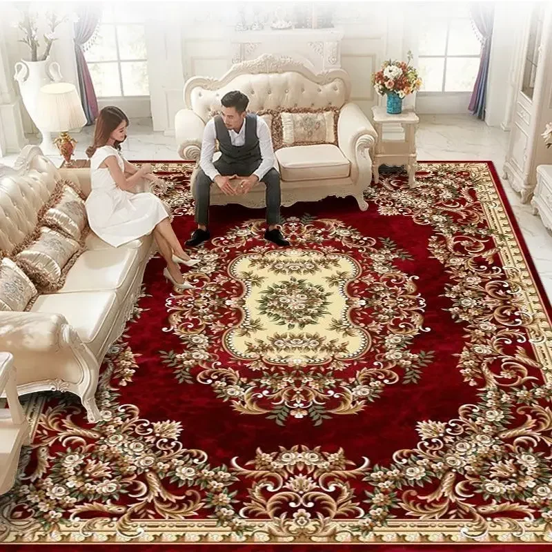 Tapetes laváveis europeus, Tapetes de luxo para sala de estar, Decoração de casa, Tapetes grandes, Lounge Rug, Decoração do quarto, 200x300
