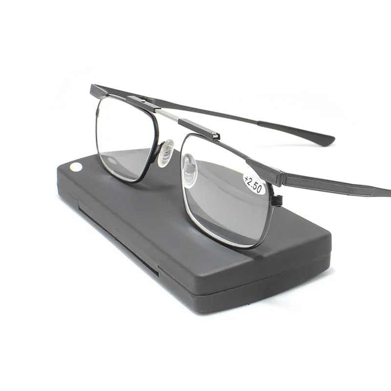 Rolipop Reading Glasses Men Adjustable Magnifier Folding Alloy Portable