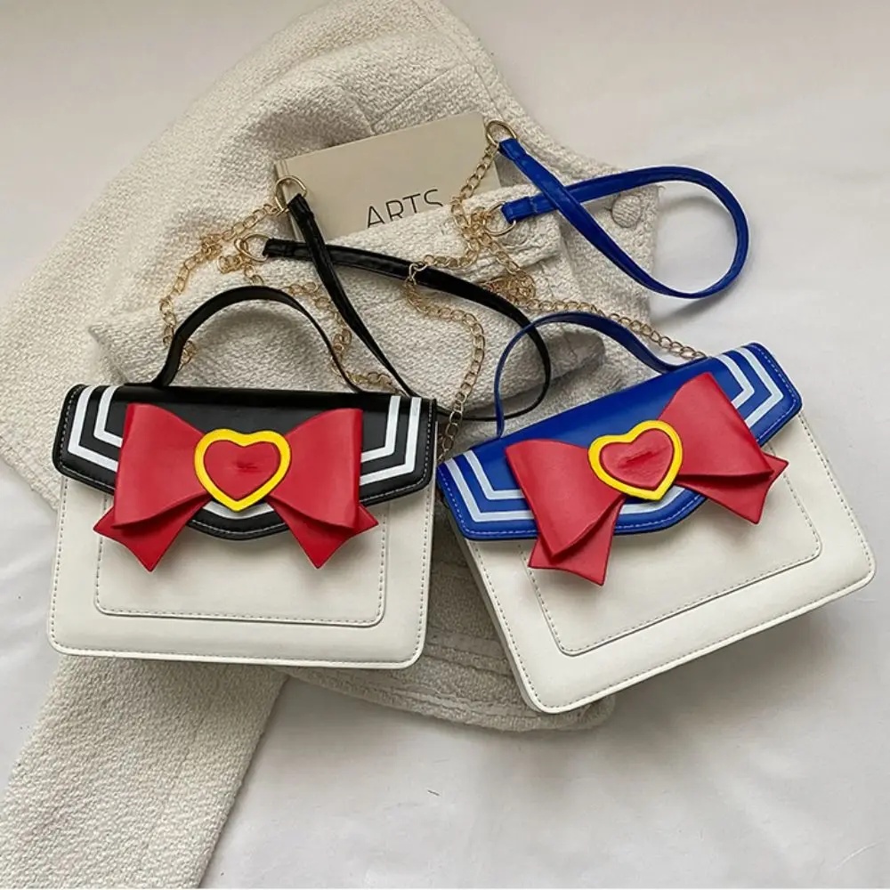 Jywmsc Simpatica Borsa a Tracolla per Ragazze Adolescenti e Donne, Borse a Tracolla Kawaii Borse a Tracolla con Tracolla con Spille e Ciondolo