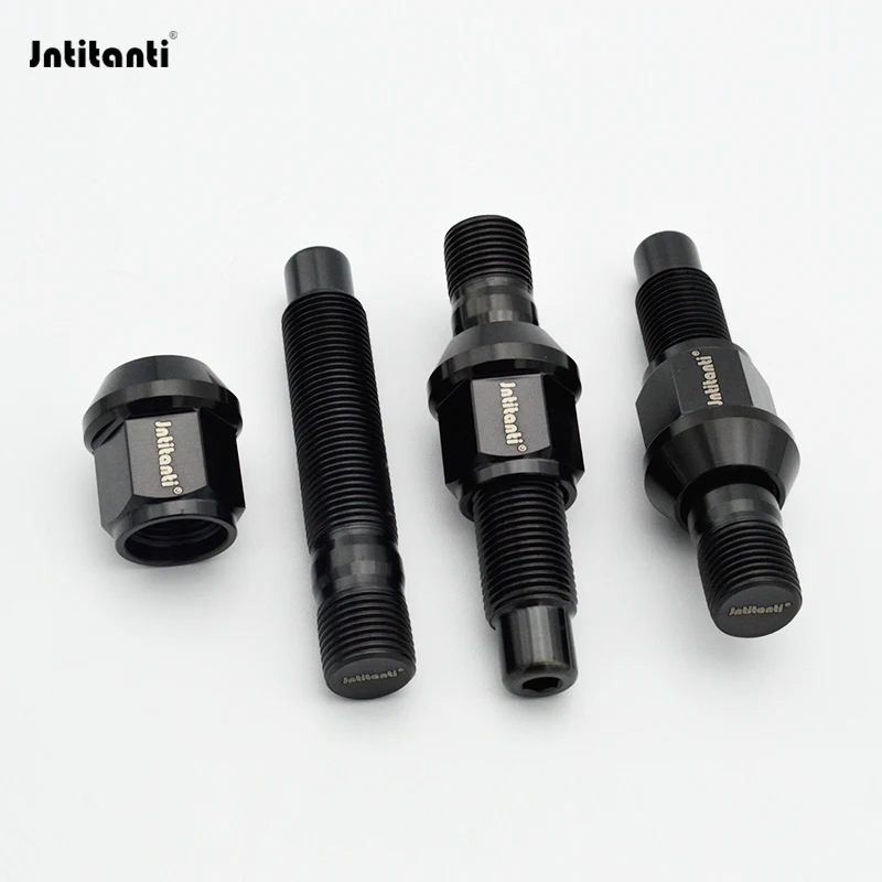 

Jntitanti Gr.5 titanium 20pcs wheel stud M14*1.25*78 with 20pcs wheel nut M14*1.25*27mm for BMW Mini Rolls-royces