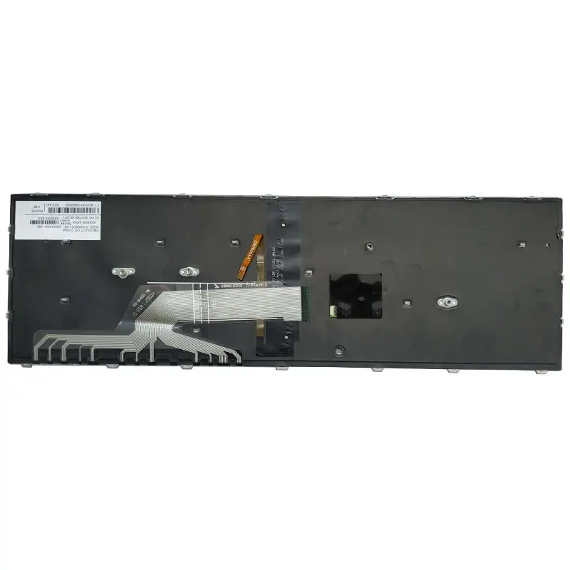 Teclado Backlit Eua para hp Probook 650 g4 650 g5 com Apontando Vara Moldura de Prata Novo - Imagem 2