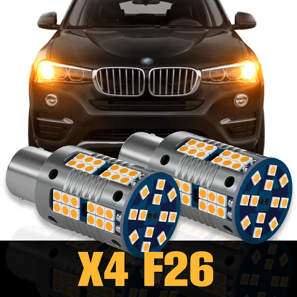 

2pcs Canbus LED Turn Signal Light Lamp Accessories For BMW X4 F26 2014-2018 2015 2016 2017