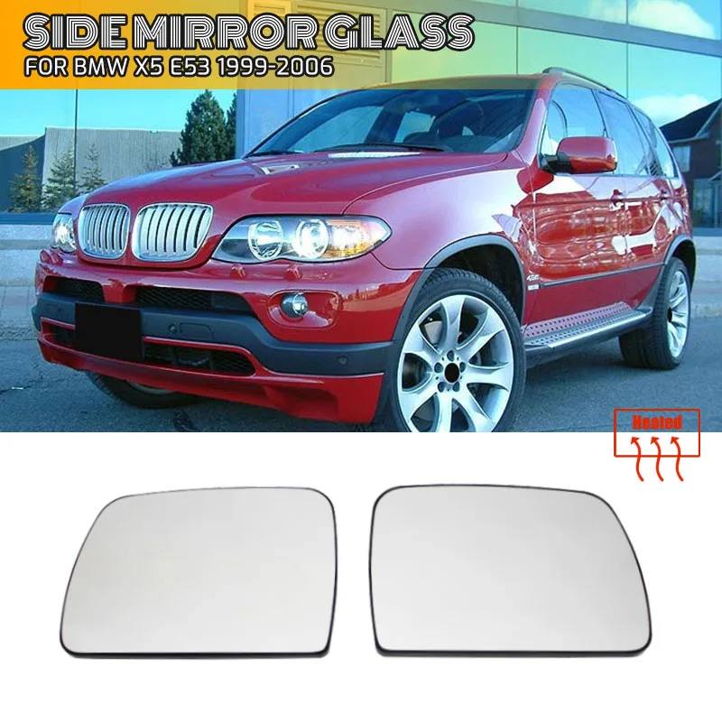 Espejos Retrovisores Laterales Calefactados Para BMW X5 E53: Antivaho, Asféricos Y Fáciles De Instalar
